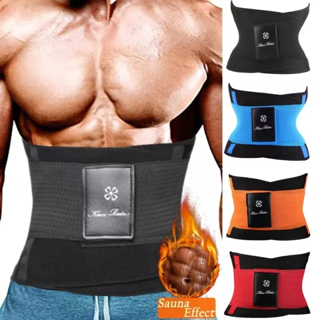 Women&Men Waist Trainer Body Shaper Slim Sweat Sauna Belt Tummy Control Girdle