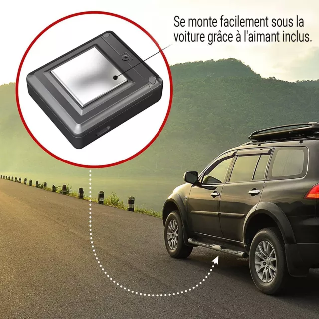 Tracki 2022 Mini Traqueur GPS En Temps Réel Couverture Complète De L'Ue Et Du Mo 3