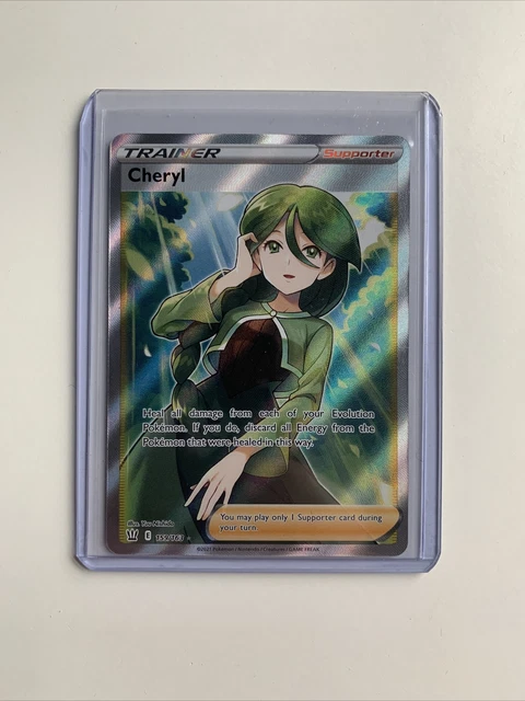 CHERYL FULL ART Trainer Pokemon Card 159/163 - Battle Styles - RARE MINT  17.00 - PicClick UK