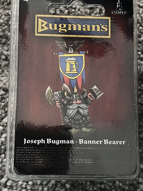 Figurine Warhammer Josef Bugman Special Edition Bar (Oop - 2003 Figurine Warhammer Josef Bugman Special Edition Bar (Oop - 2003