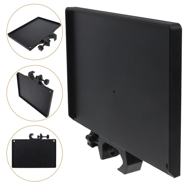 Plateau de Carte Son, Support de Micro pour Plateau de Diffusion en Direct, étagère Stable pour Micro de Table Réglable, Pince sur étagère Utilitaire pour Diffusion en Direct Enregistrement Karaoké 23