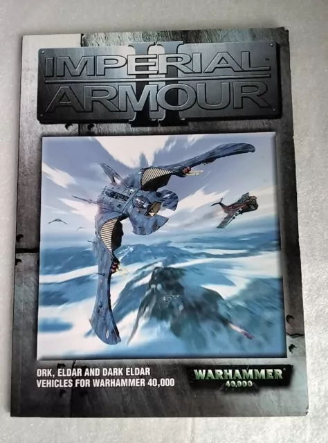 Warhammer 40K Imperial Armour Ork Eldar Dark Eldar Vehicles Book