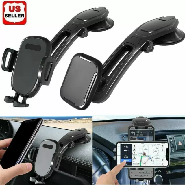 360° Mount Holder Car Windshield Stand For iPhone Samsung Mobile Cell Phone GPS