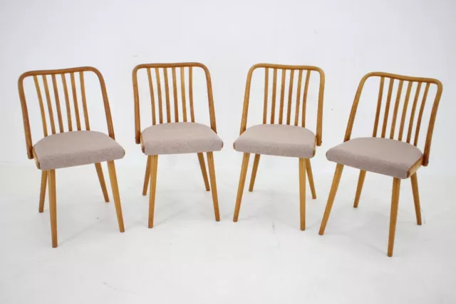 4x 70er SUMAN CZECH ESSZIMMER STUHLE SESSEL SET 70s DINING CHAIRS VINTAGE DESIGN