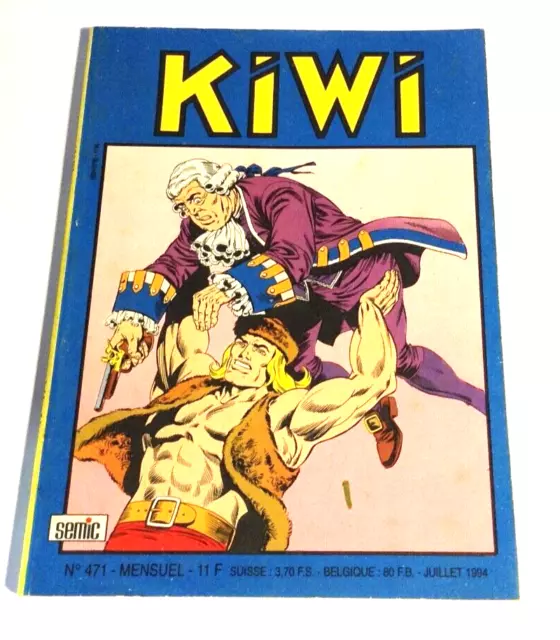 Petit format   KIWI , mensuel N° 471,   Bon état