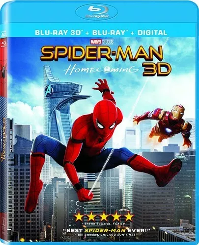 Spider-Man: Homecoming [New Blu-ray 3D] With Blu-Ray, Widescreen, 2 Pack, Dubb