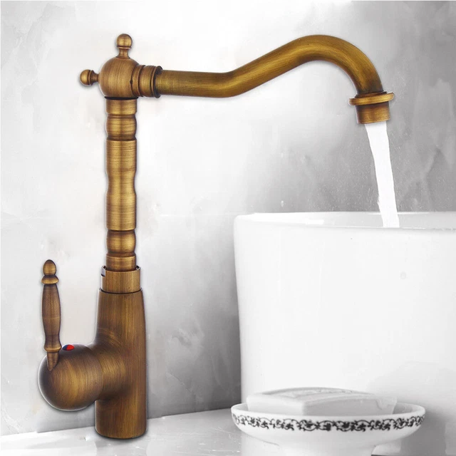 Grifo monomando nostalgia lavabo retro grifo de lavabo grifo nuevo