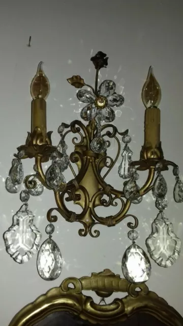 Bellissimo e particolare applique d'epoca  chandelier