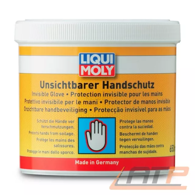 LIQUI MOLY 650ml PROTEZIONE MANI INVISIBILE CURA MANI PROTEZIONE MANI
