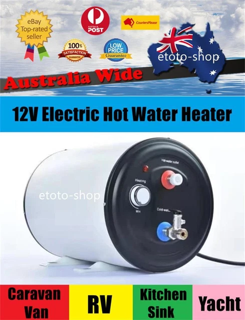 AQUEOUS 12V ELECTRIC 6L Storage Water Heater - Caravan RV $375.00 -  PicClick AU