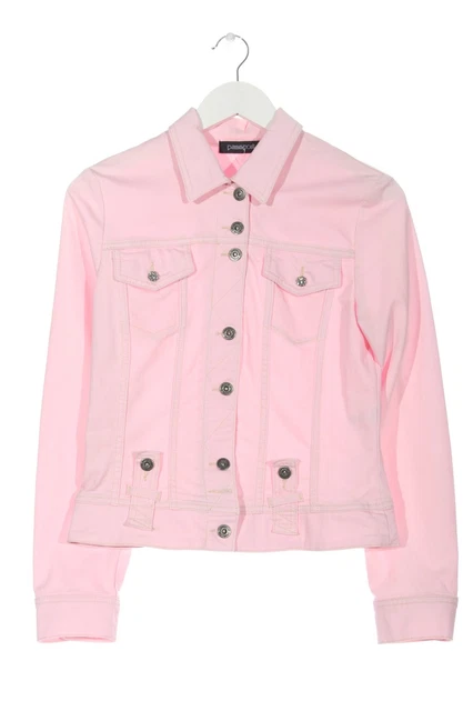 PASSPORTS Giacca denim Donna Taglia IT 40 rosa stile casual