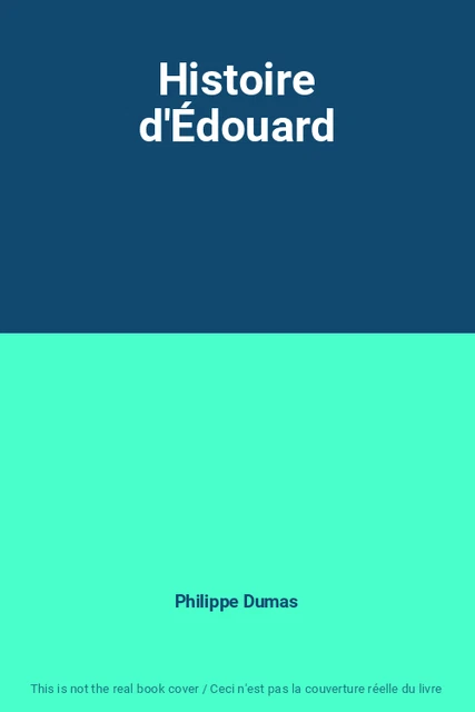 HISTOIRE D'ÉDOUARD EUR 3,99 PicClick FR