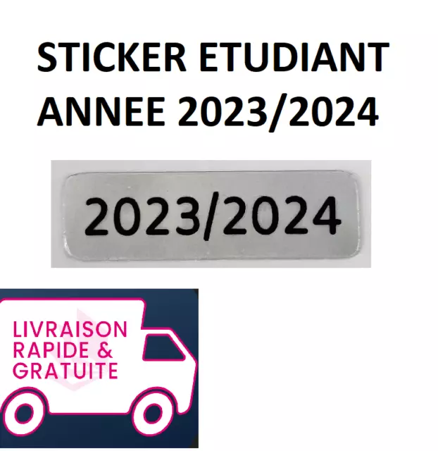 Autocollant Sticker - Vignette Caducée 2023 pour Pare Brise en