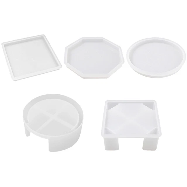 1 Set silicone molds for epoxy resin Tasse Form Bahn DIY Zubehör Tasse Matte Cas