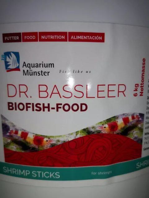 Dr Bassleer Bf Shrimp Sticks Granules Crevettes Eau Douce Aliment Crevettes