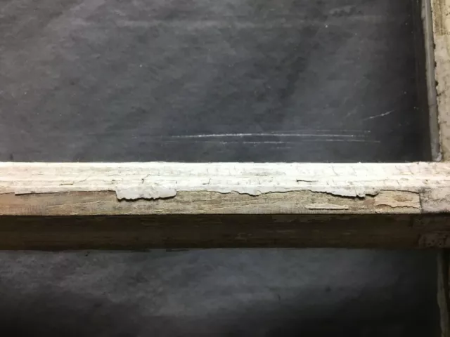 Antique Single 8 Lite Casement Cabinet Cupboard Window Vintage 21x45 1400-21B 3