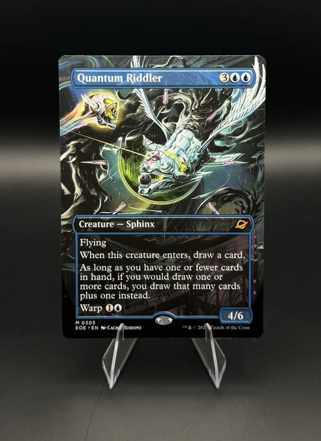 MTG Foil Quantum Riddler EOE M 305 QUANTUM RIDDLER (FOIL