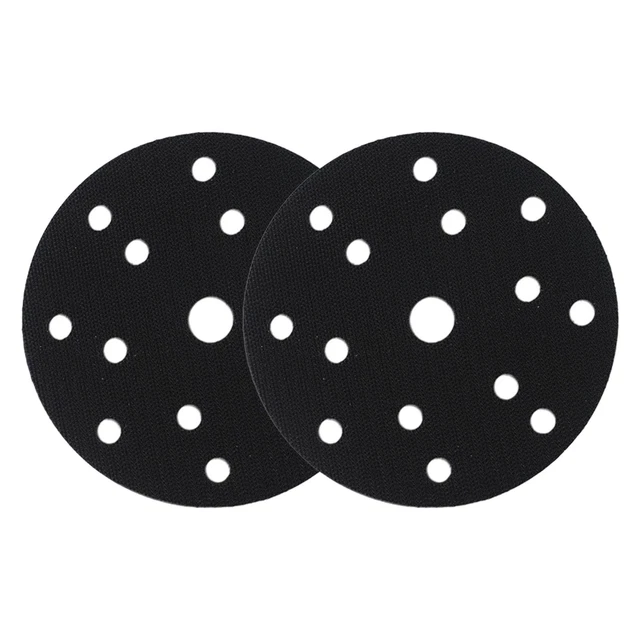 Coussin éponge Pour Polisseuse - Diamètre 125 Mm, 5/6/8 Trous, Amorti, Réduction Des Vibrations