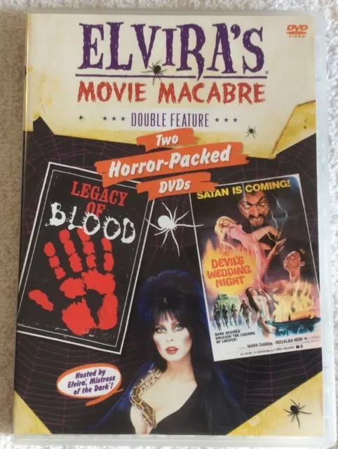 Elvira's Movie Macabre - Legacy of Blood & The Devil's Wedding Night DVD