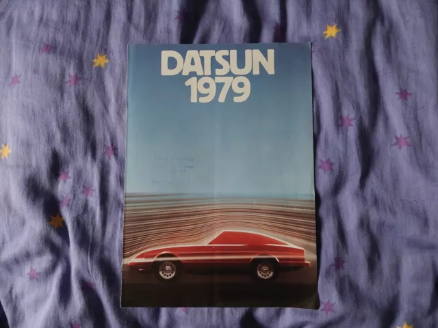 DATSUN (Nissan) Prospekt von 1979, Gesamtprospekt, Broschüre, Infoheft, Rarität