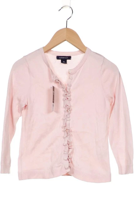Cardigan Lands ́End ragazza giacca cardigan taglia EU 110 cotone rosa #g1478dl