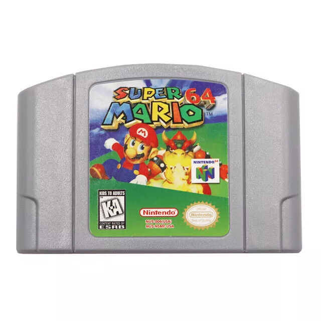 SUPER MARIO 64 Authentic Nintendo 64 N64 Game Cart Only N 64 Names $31. ...