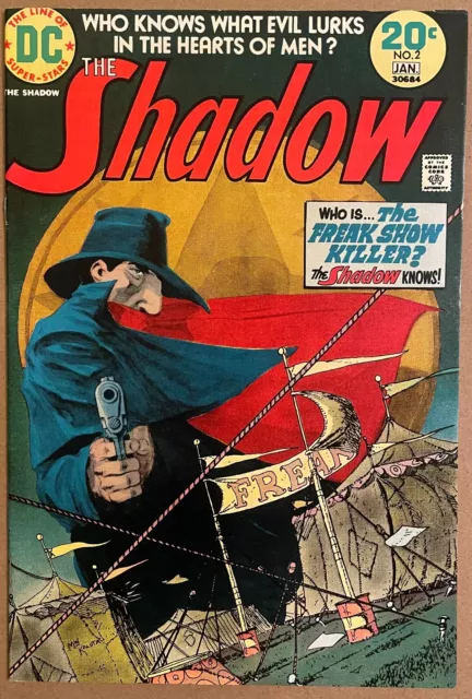 The Shadow #2, VF/NM, Bronze-Age DC, 1973