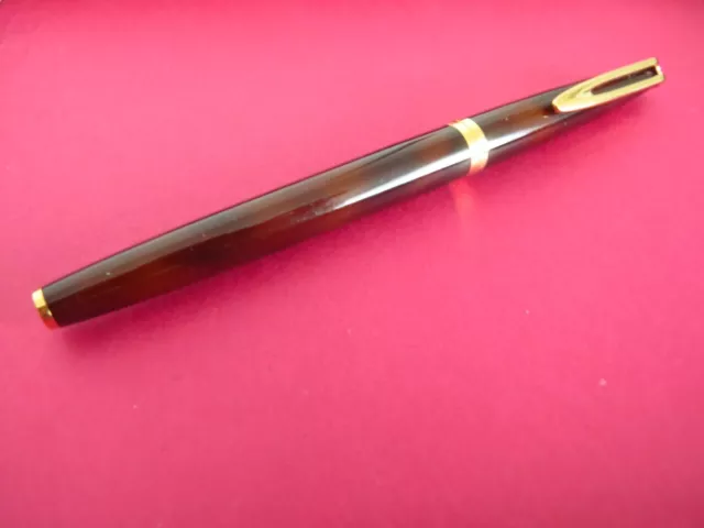 Waterman Stylo Plume Cf Laque Plume Or 18 K 750 Neuf De Stock