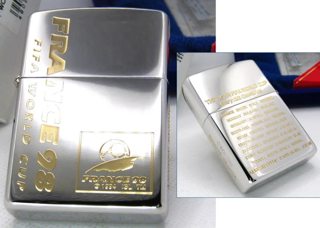 ZIPPO FRANCE 98 world cup-Limited edition-VERY RARE £208.70