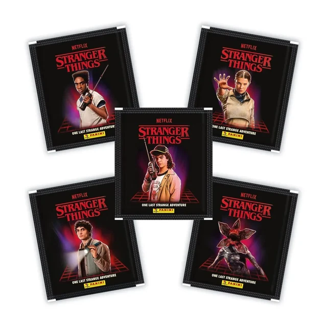 PANINI STRANGER THINGS Netflix 2025 Starter Pack Album Poster + 5 ...