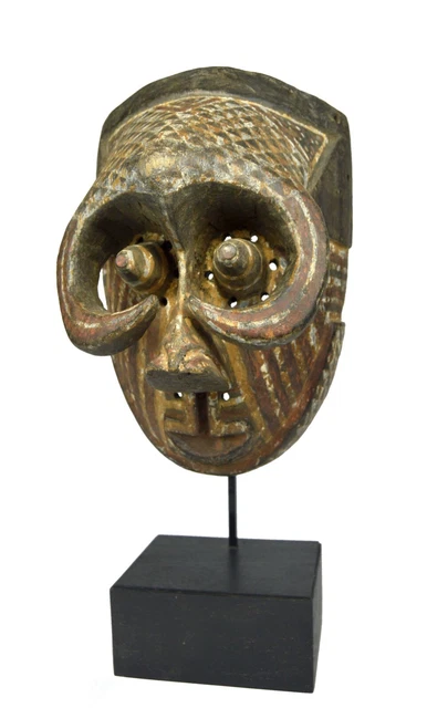 A Fine Kuba Pwoom Itok Mask Ex Carlebach collection.
