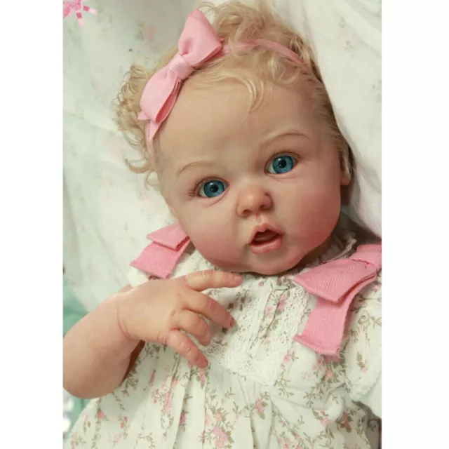 60 cm bambole reborn reali bambola dipinta a mano bambola finita bambina giocattoli per bambine 6