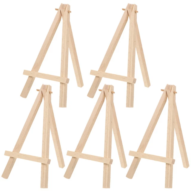 Soporte para tarjetas de juego de estudiante soporte para fotos mini ladrillo de cartas 5 piezas
