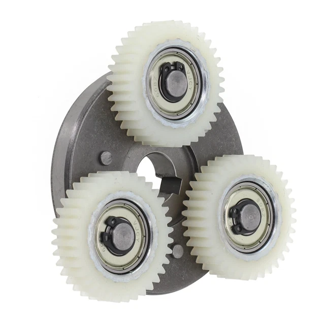 Lot De 3 Engrenages En Nylon Pour Moteur AKM 95RX Vélo électrique - 40T + 18T Dents, Pièces De Rechange Silencieuses - 3