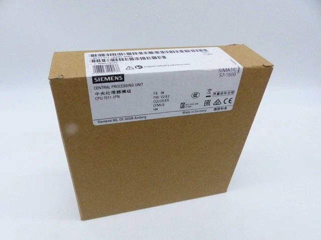 Siemens Simatic S7 Cpu 1511-1Pn 6Es7 511-1Ak02-0Ab0 Es: 4 (6219Z)