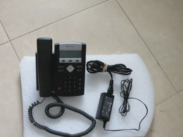 Polycom SoundPoint IP 335 VoIP 10/100 Business Phones with Ac Adapter,Headset