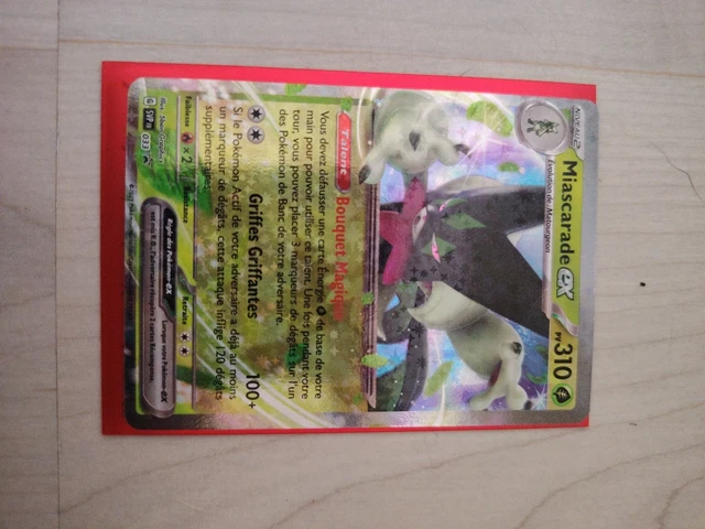 CARTE POKEMON MIASCARADE 271/193 EX GOLD EV2 Ecarlate et Violet PAL FR CARTE POKEMON MIASCARADE 271/193 EX GOLD EV2 Ecarlate et Violet PAL FR