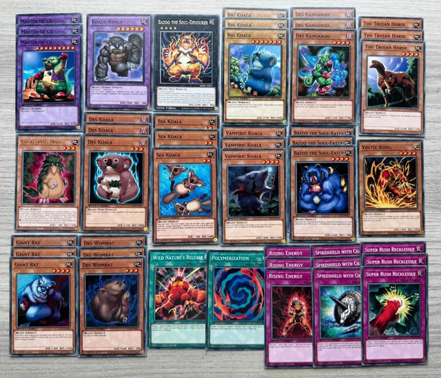 CHUMLEY HUFFINGTON DECK Core / Koala / Beast 45 Card Set - Speed Duel YuGiOh  GX 11.95 - PicClick UK