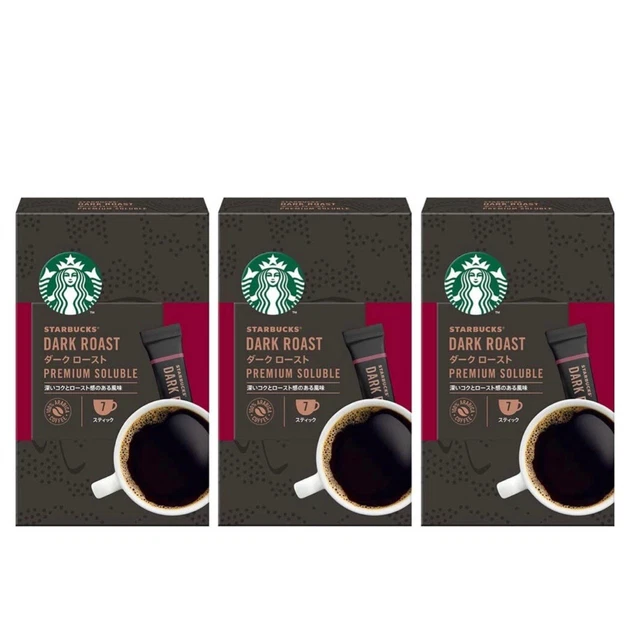 NESTLE STARBUCKS PREMIUM Soluble Dark Roast instant coffee Japan 7