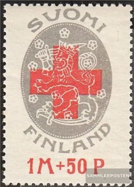 Finnland 111 (kompl.Ausg.) Jahrgang 1922 komplett postfrisch 1922 Rotes Kreuz