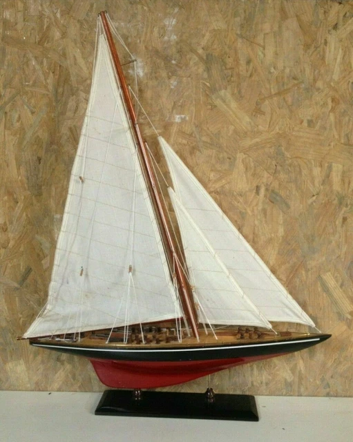 Maquette De Bateau En Bois Travail Décoration Mini Voilier Figurine Maquette De Bateau En Bois Travail Décoration Mini Voilier Figurine
