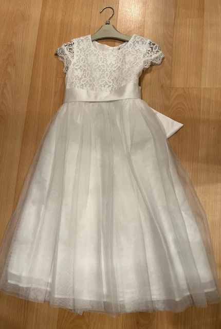 BNWOT Beautiful RJR John Rocha Dress Girls Communion Bridesmaid Wedding Age 8