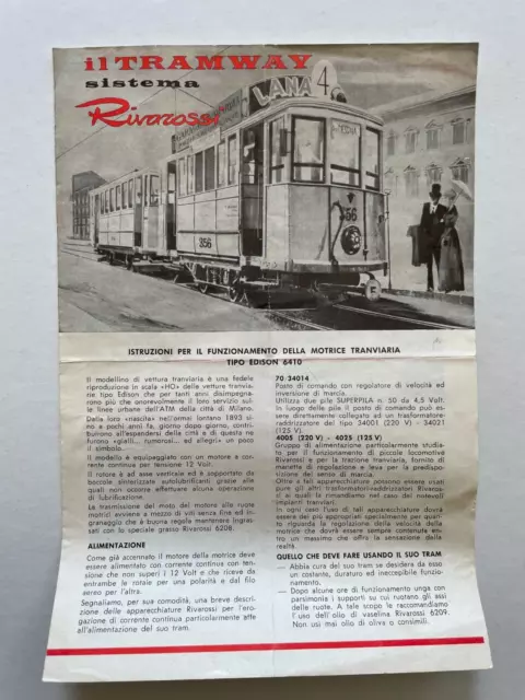 Tramway Rivarossi Spielzeug - Katalog - Fachliteratur