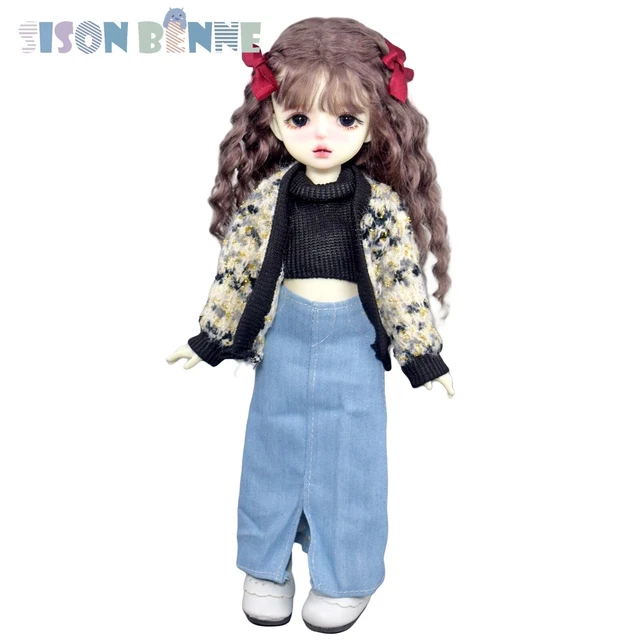 Belle Mode BJD Poupée 1/6 28CM Fille Poupée DIY Jouet Et Robe Complète