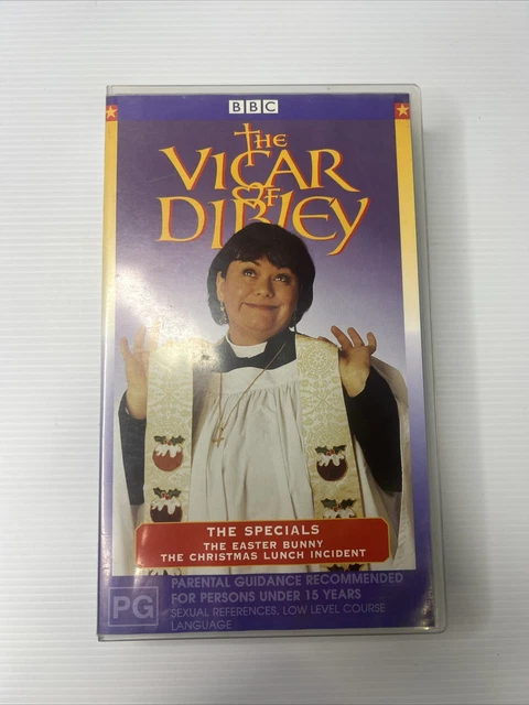 THE VICAR OF Dibley VHS Tape Movie Sealed 1997 Rated PG Colour  