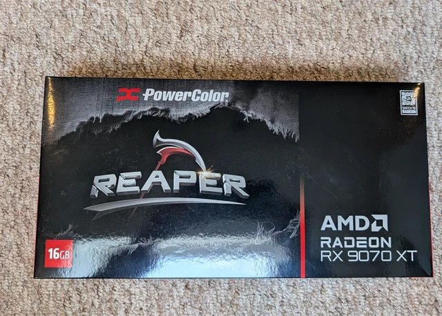 POWERCOLOR AMD RADEON RX 9070 XT Reaper 16GB - in hand ready to ship £ ...