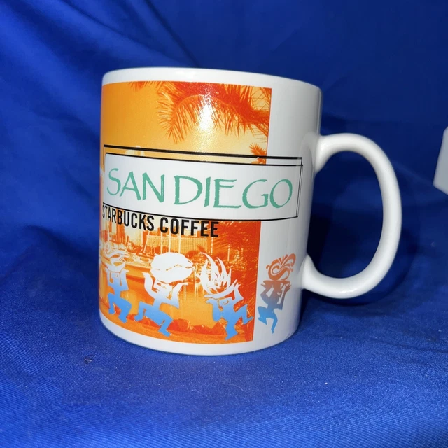 Starbucks San Diego 1999 Mission Beach Gaslamp Quarter Balboa Park Mug Seaworld