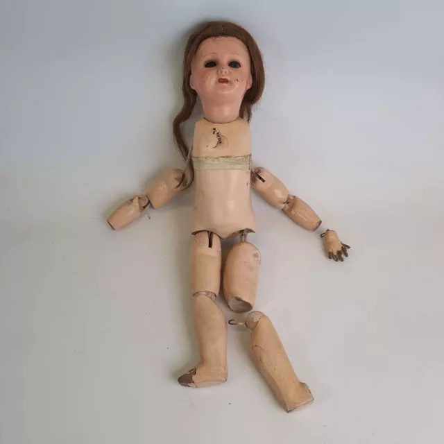 POUPÉE ancienne Bébé JUMEAU taille 8 avec vêtements 67cm