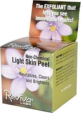 Peeling ligero no químico de Reviva Labs, 1,5 oz