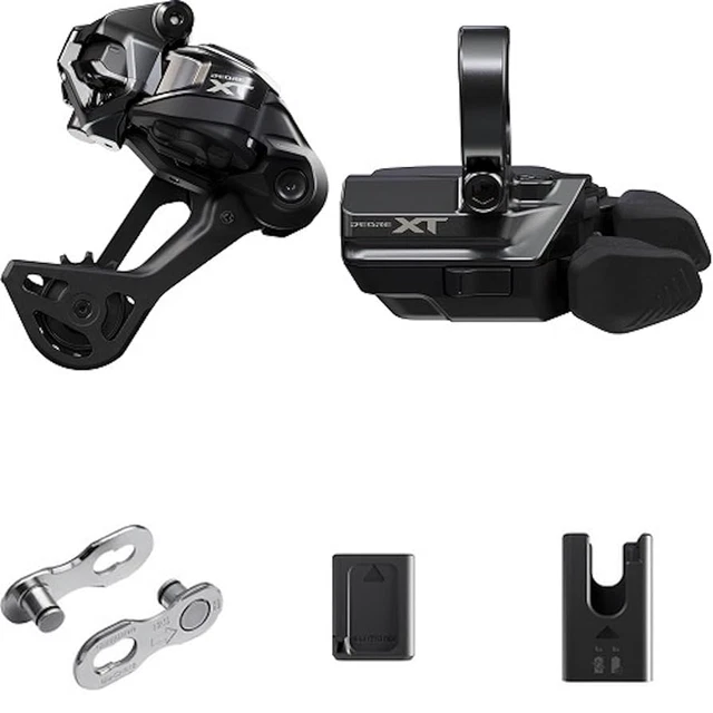 Dérailleur Arrière Shimano Deore XT Di2 RD-M8250 SGS - 12 Vitesses, Cage Longue, Sans Fil, Neuf